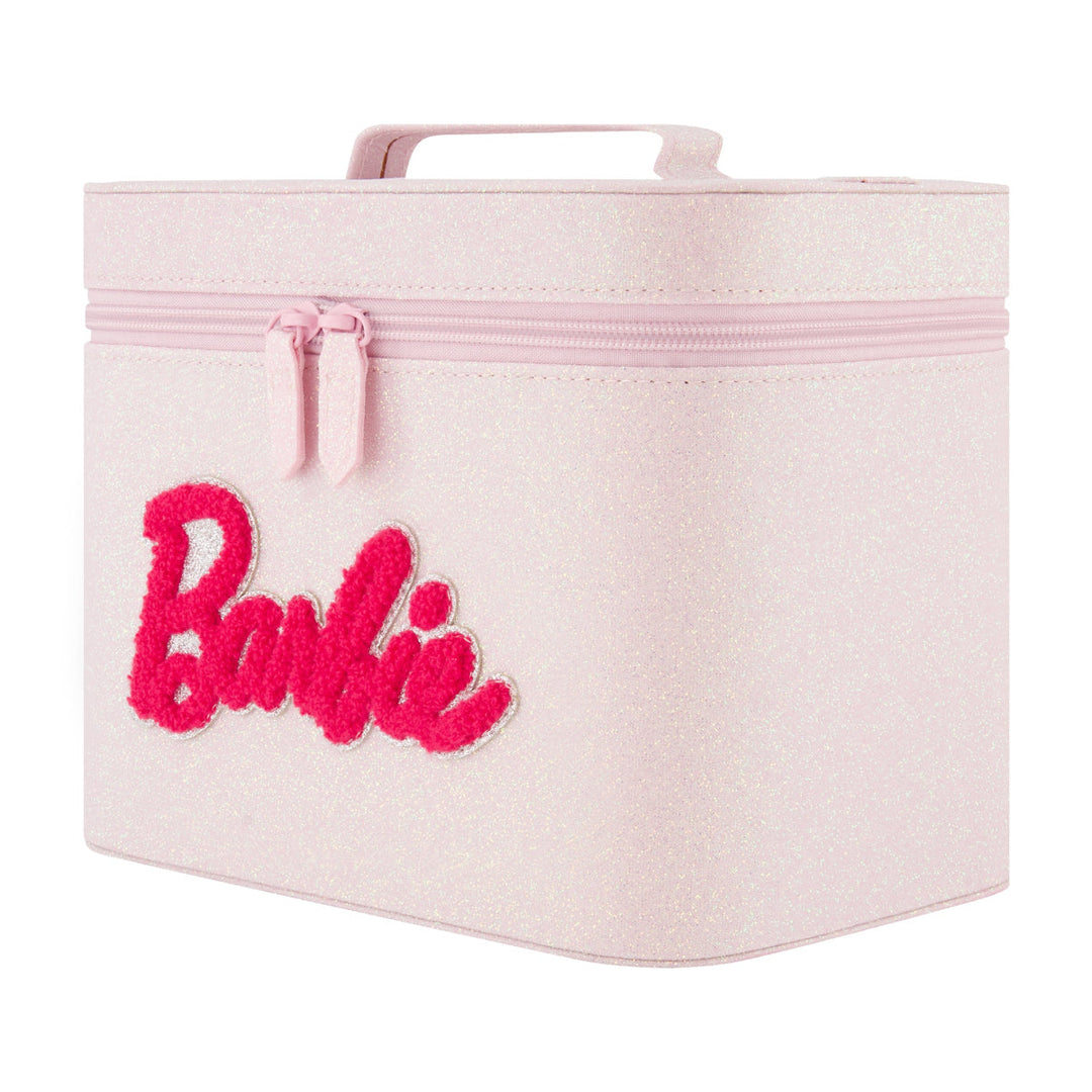 Barbie Pink Cosmetic Case with Mirror