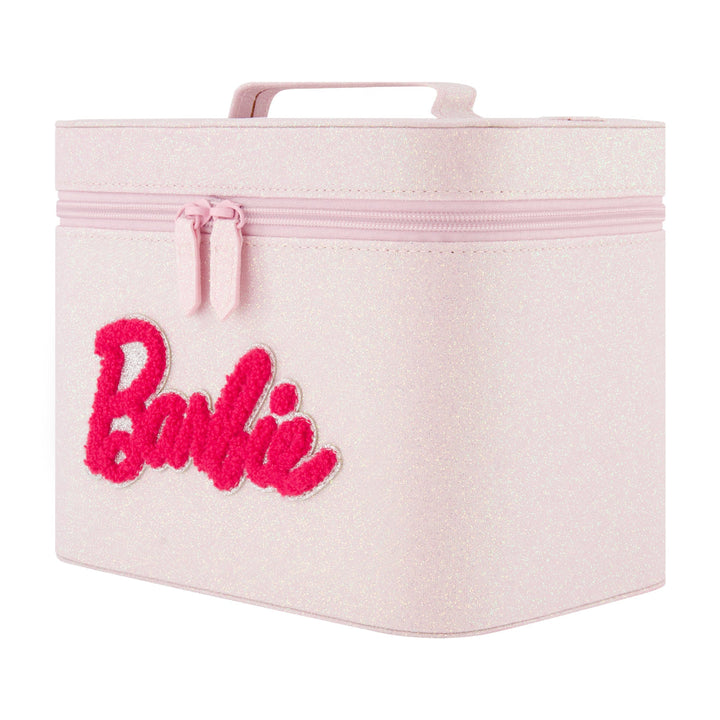 Barbie Pink Cosmetic Case with Mirror