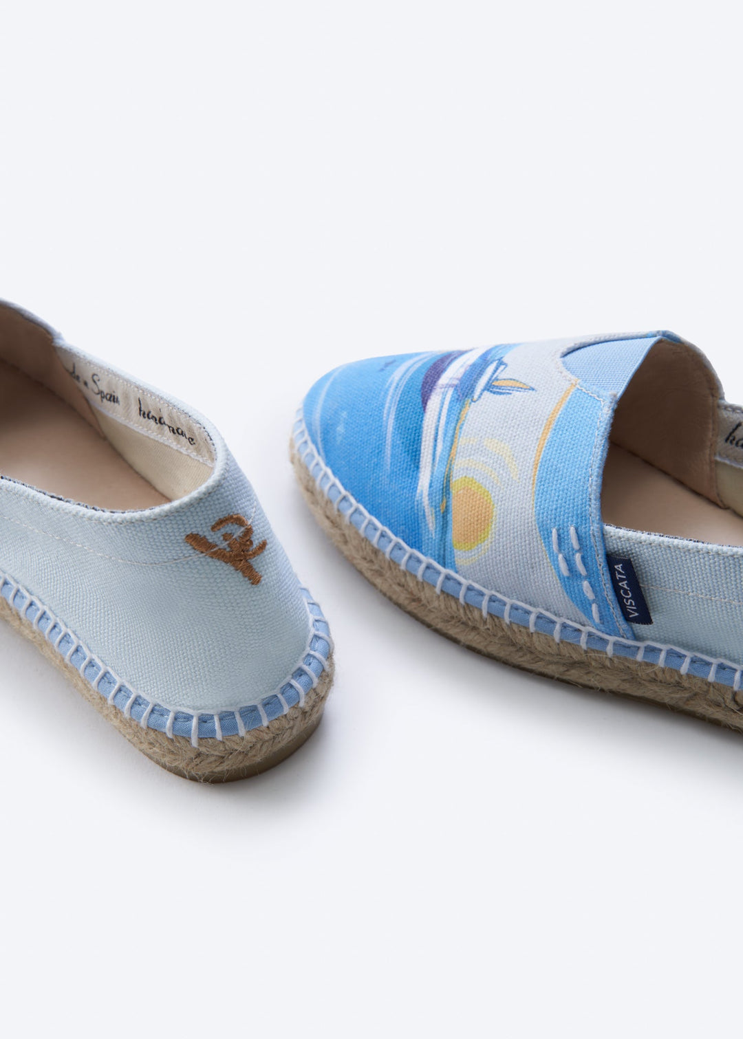 Barceloneta Mediterranean Dreams Canvas Espadrilles Flats