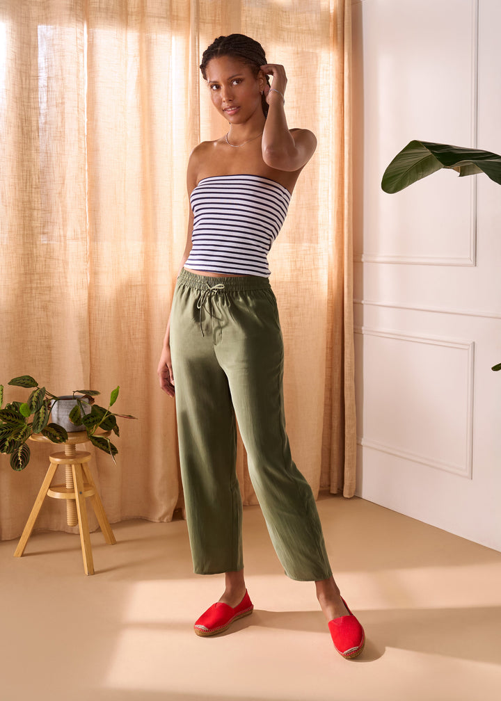 Barceloneta Canvas Espadrille Flats