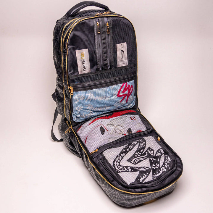 Black Monogram Leather Patented Carry-On Backpack (Only 150 Made)