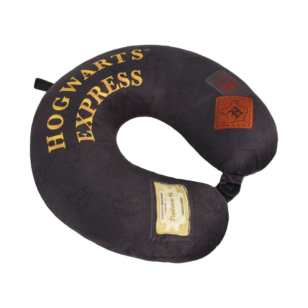 Harry Potter Black Travel Neck Pillow, Hogwart's Express
