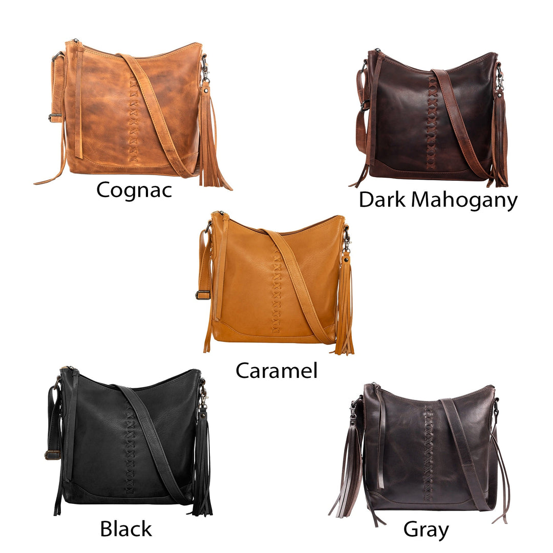 Concealed Carry Purse Blake Leather Crossbody by Lady Conceal