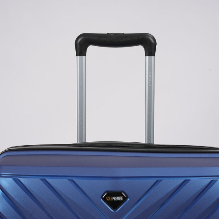 Blue Hardcase Roller Luggage Set (28&