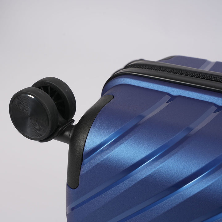24-inch Blue Hardcase Roller Luggage