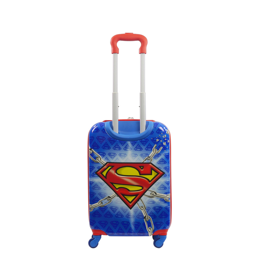 WB Superman Kids 20.5" Hard Side Spinner Carry-on Luggage