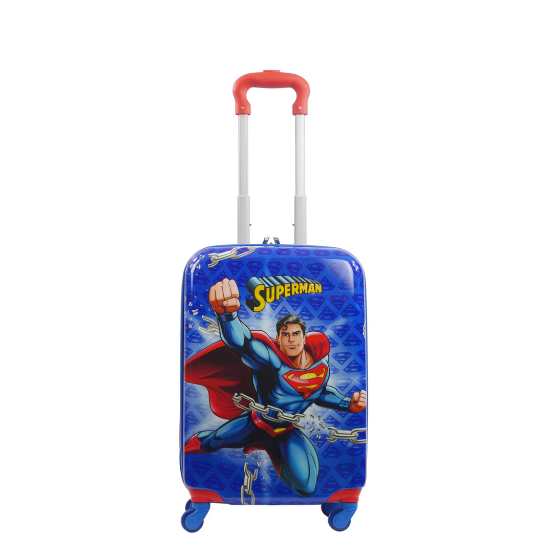 WB Superman Kids 20.5" Hard Side Spinner Carry-on Luggage