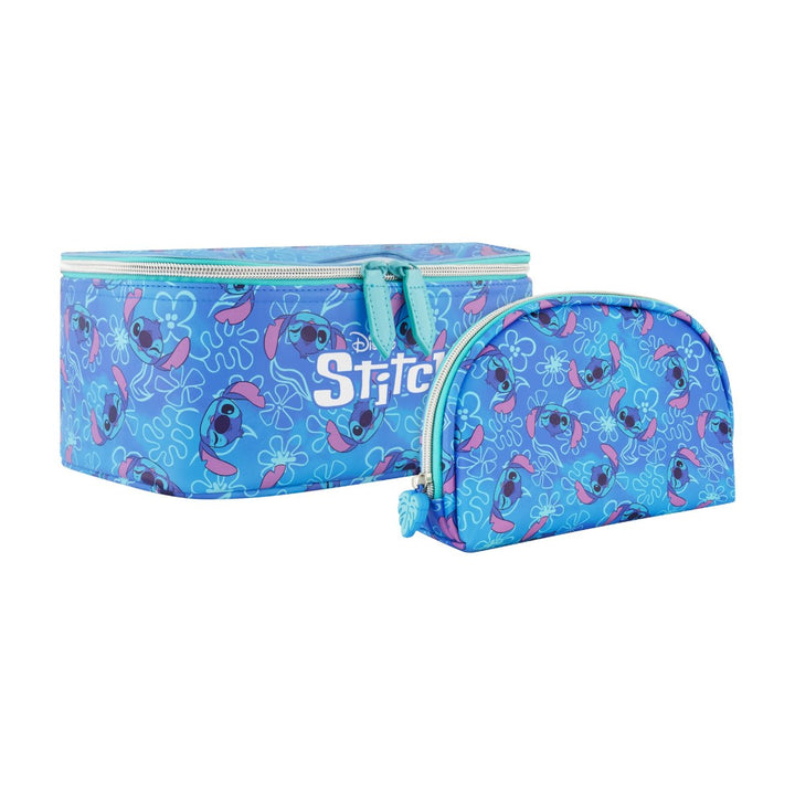 Disney Stitch 2-Piece Travel Cosmetic Case Set