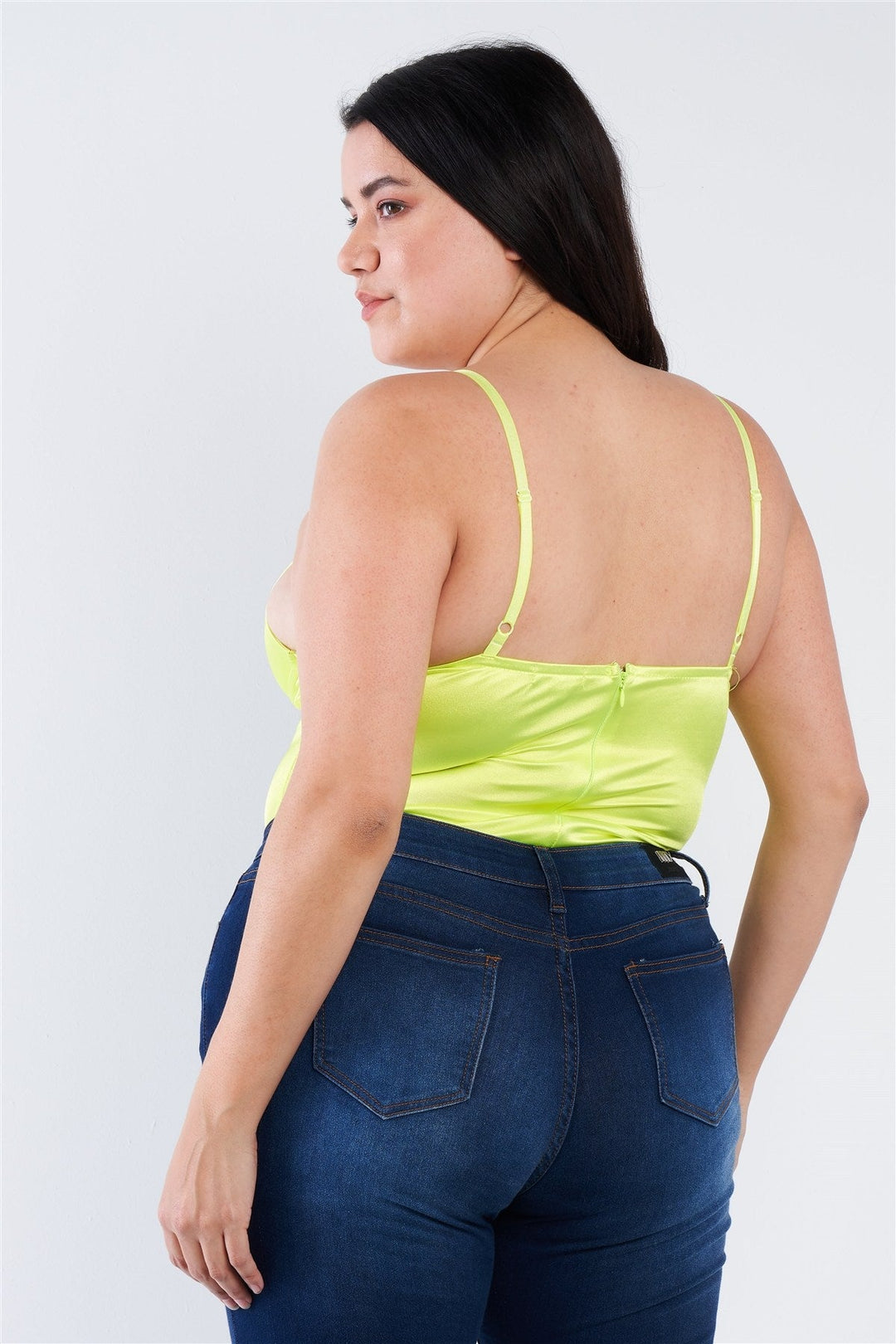 “Your Desire” Neon Yellow Bodysuit