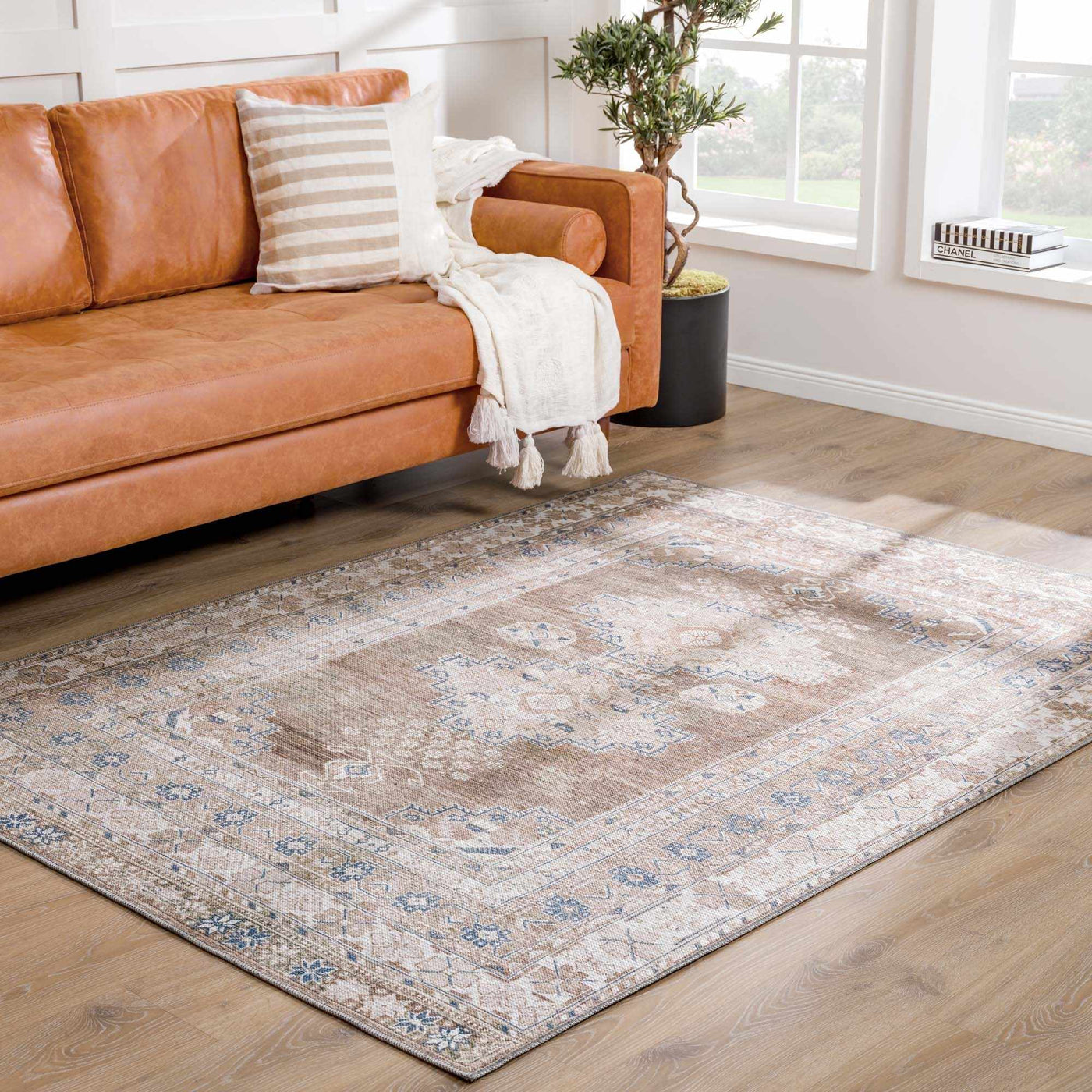 Baltinglass Washable Area Rug