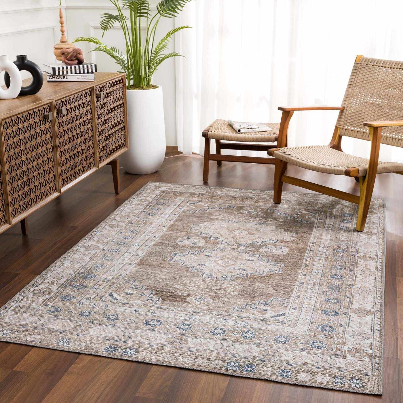 Baltinglass Washable Area Rug