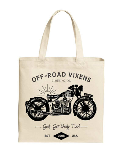 Cafe Racer Tote Bag