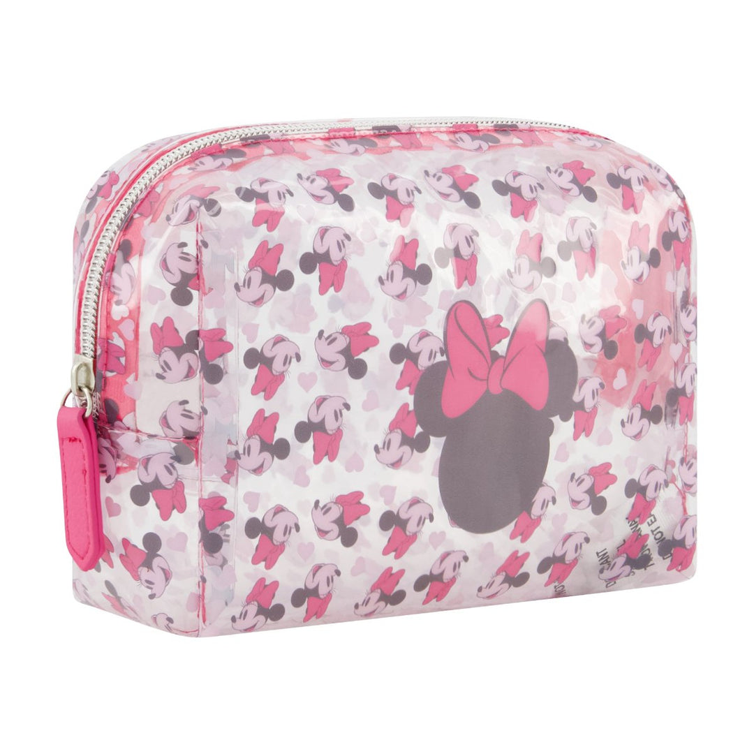 Disney Minnie Mouse Rectangular Clear Cosmetic Bag