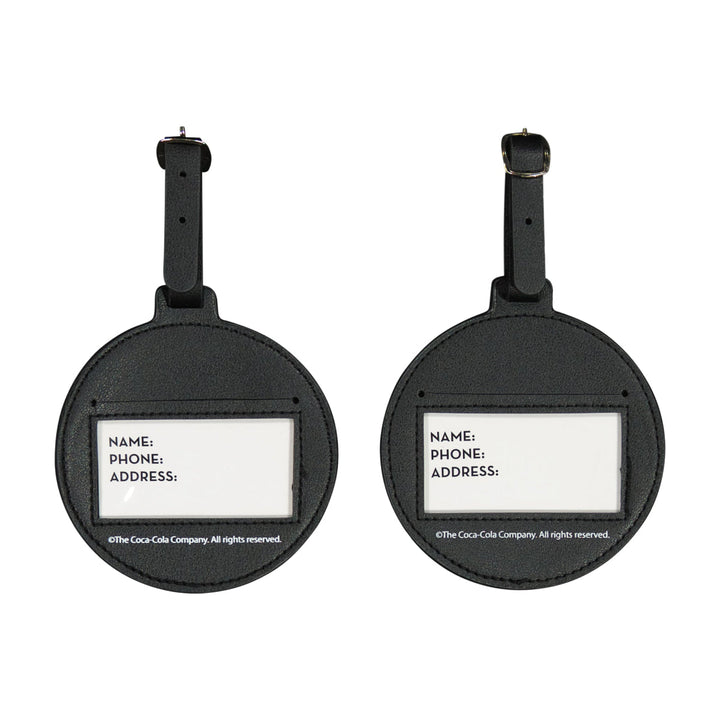 Coca-Cola Circle Luggage Tag 2-Piece Set