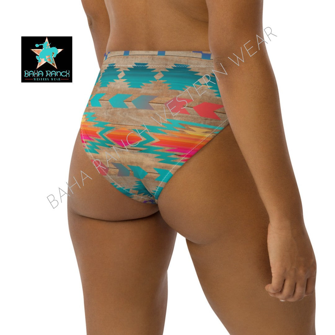 Yeehaw Southwest Aztec Bikini Bottom