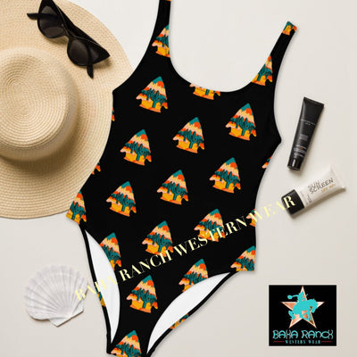 Yeehaw Desert Arrowhead One-Piece Swimsuit