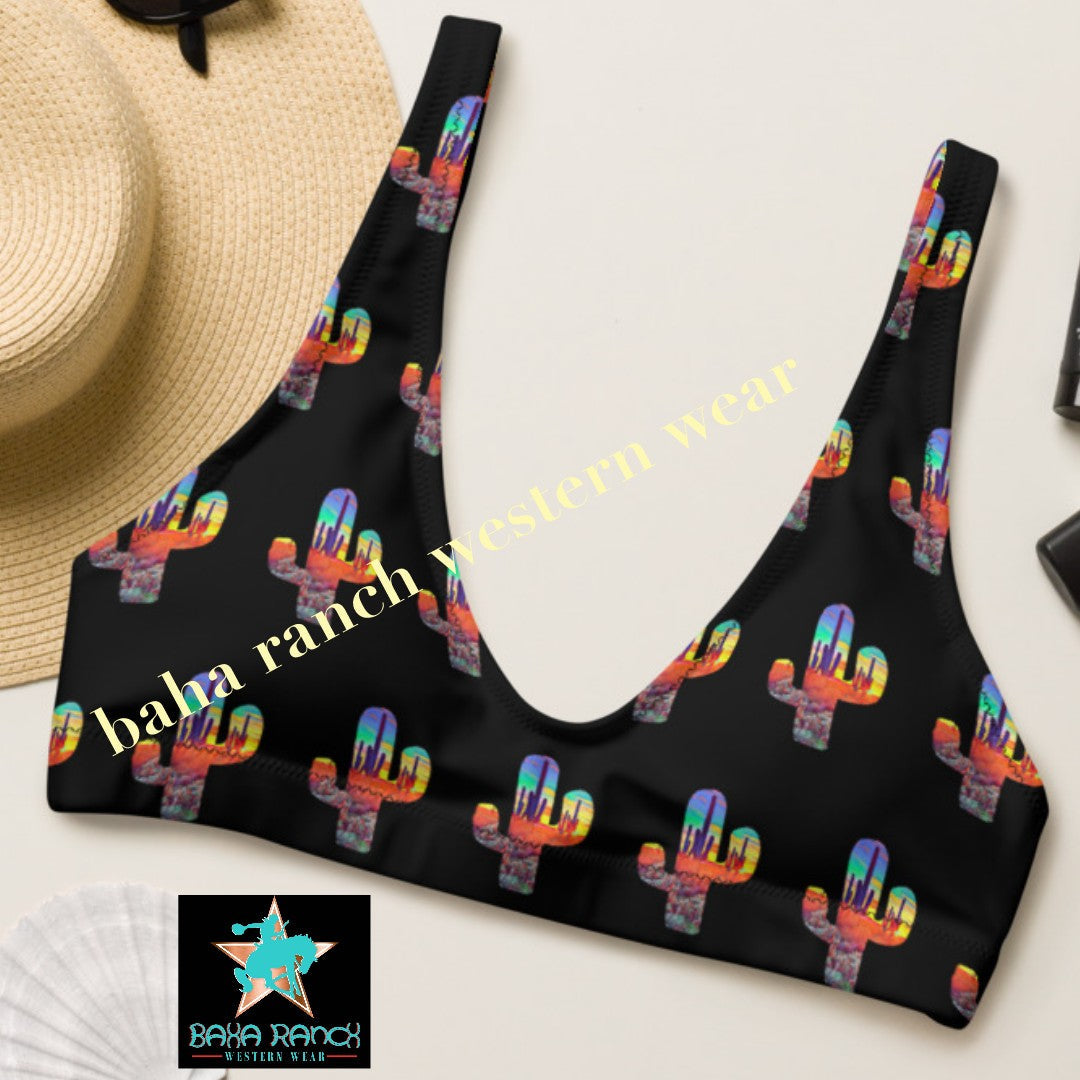 Yeehaw Sunset Desert Bikini Top