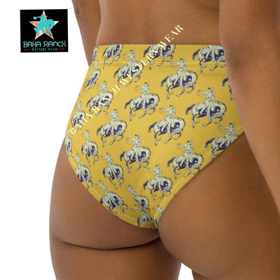 Yeehaw Vintage Bronc Buster Bikini Bottom