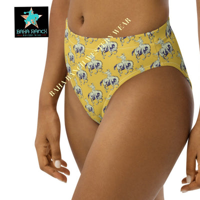 Yeehaw Vintage Bronc Buster Bikini Bottom