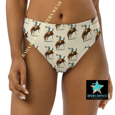 Yeehaw Vintage Rodeo Cowboy Bikini Bottom