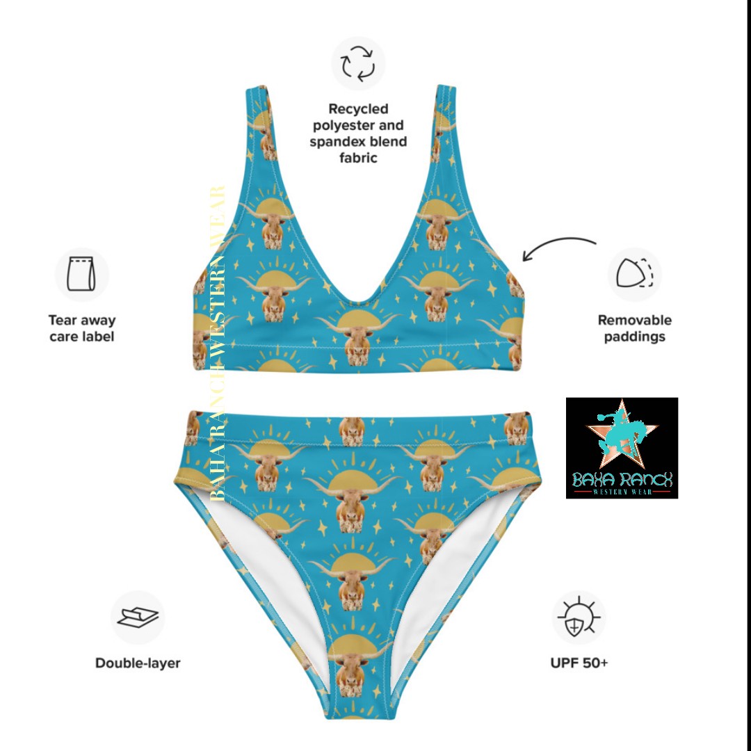 Yeehaw Longhorn Sunshine Bikini