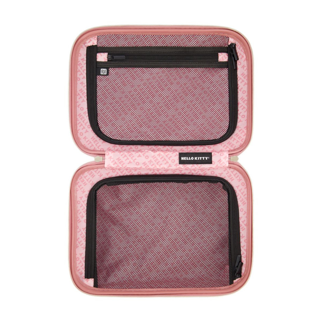 Hello Kitty Pink Molded Carry-on Train Case