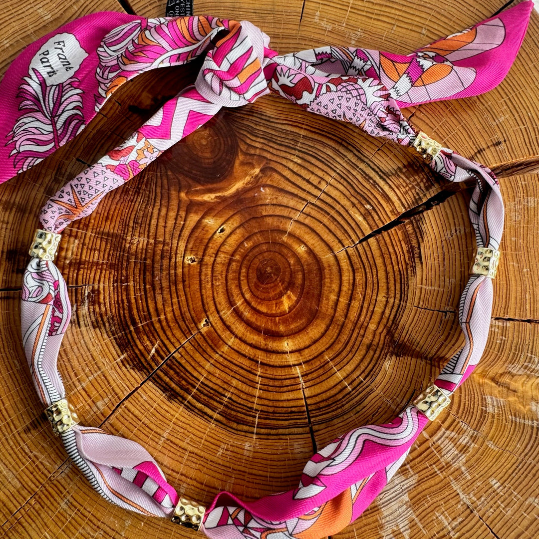 GEMELLI | BANDANA SCARF NECKLACE - PRETTY IN PARIS