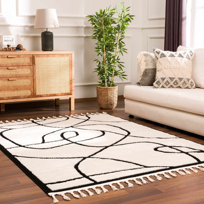 Azana Black & White Area Rug