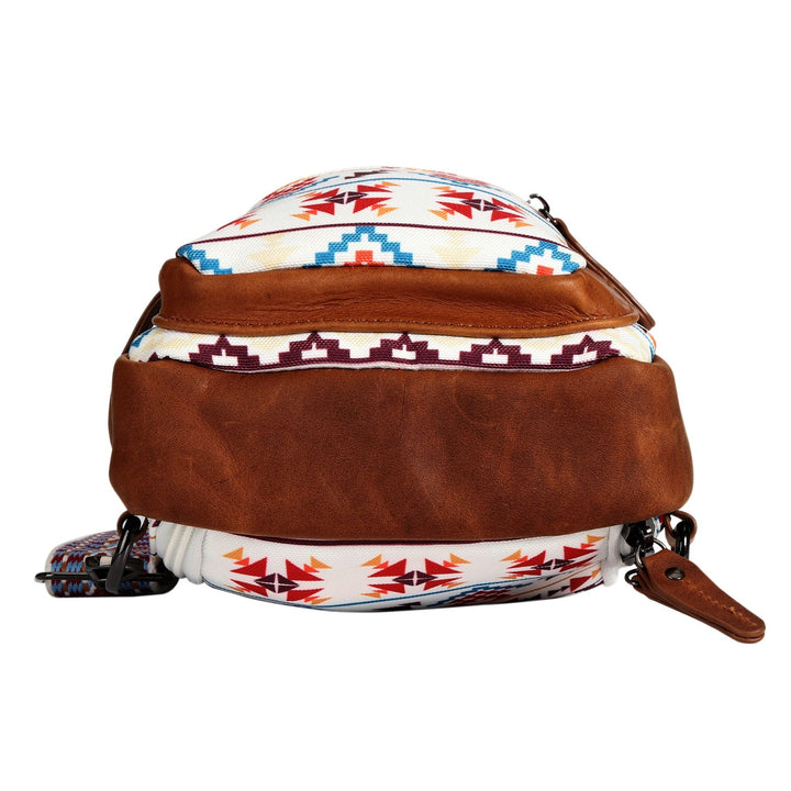 Concealed Carry Aztec Indie Canvas Sling by DS Conceal