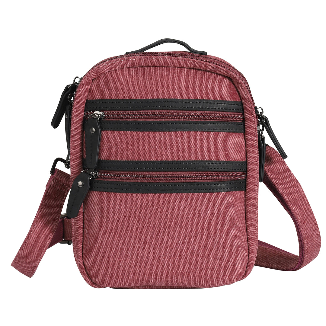 Concealed Carry Unisex Jax Canvas Crossbody by DS Conceal