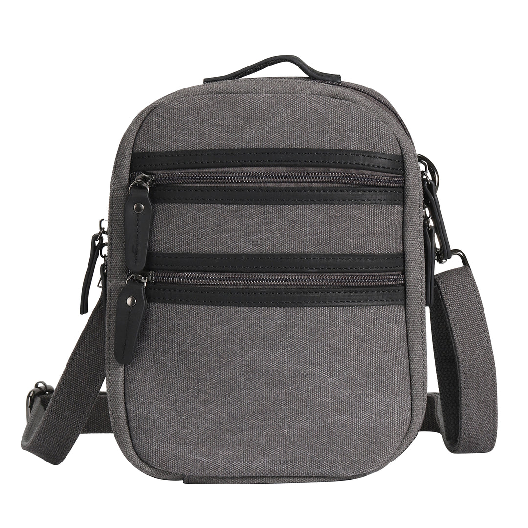 Concealed Carry Unisex Jax Canvas Crossbody by DS Conceal
