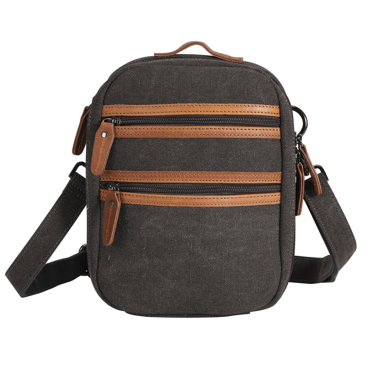 Concealed Carry Unisex Jax Canvas Crossbody by DS Conceal