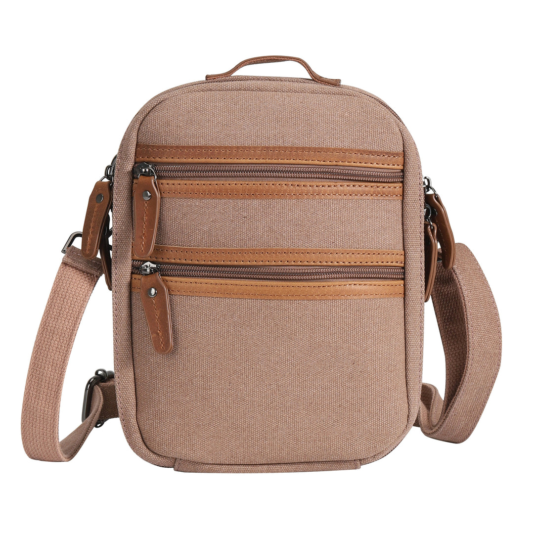 Concealed Carry Unisex Jax Canvas Crossbody by DS Conceal