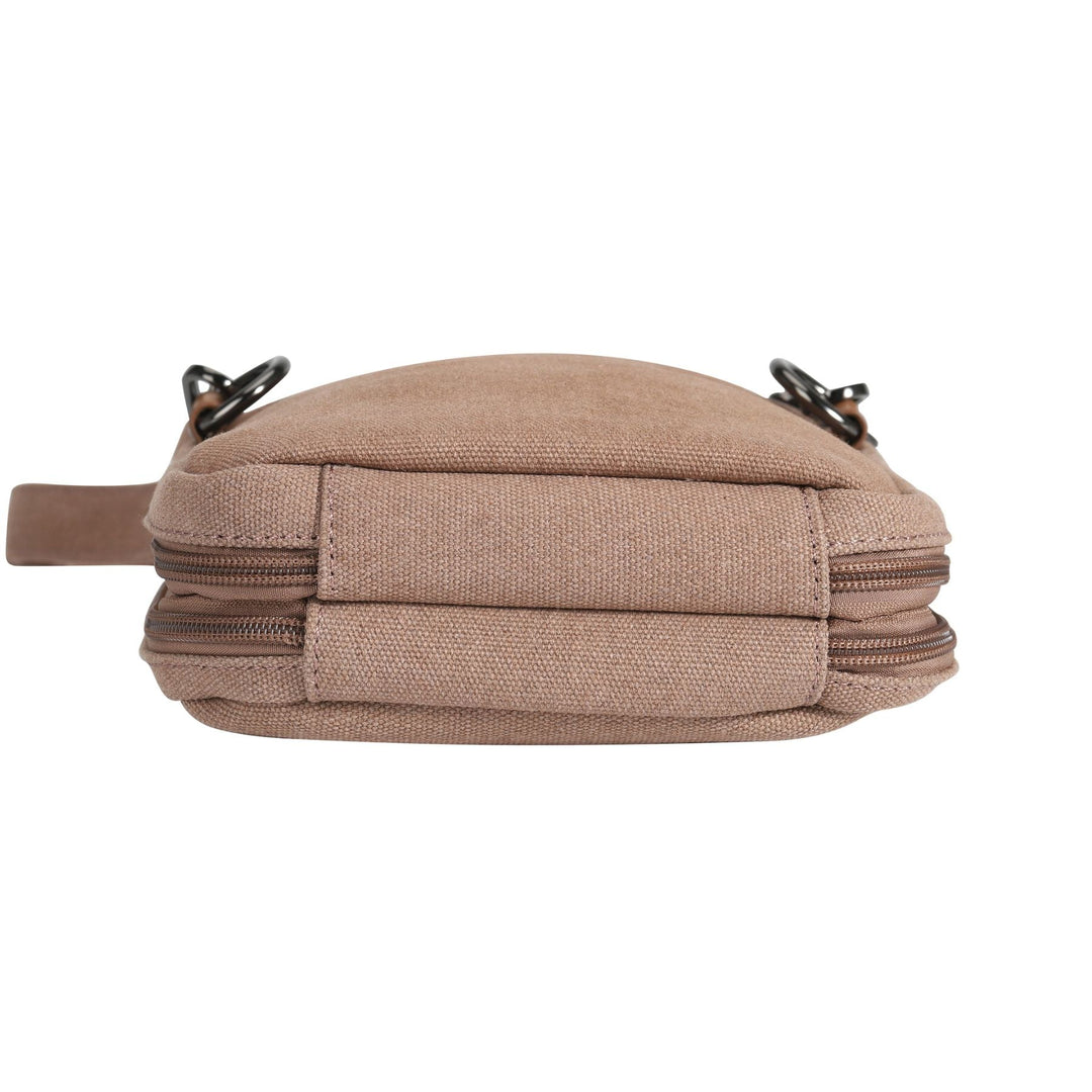 Concealed Carry Unisex Jax Canvas Crossbody by DS Conceal