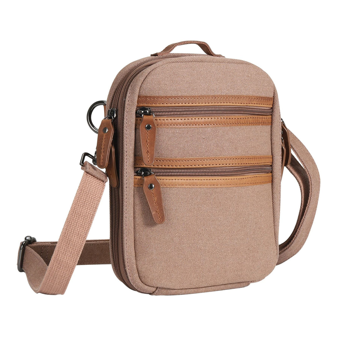Concealed Carry Unisex Jax Canvas Crossbody by DS Conceal
