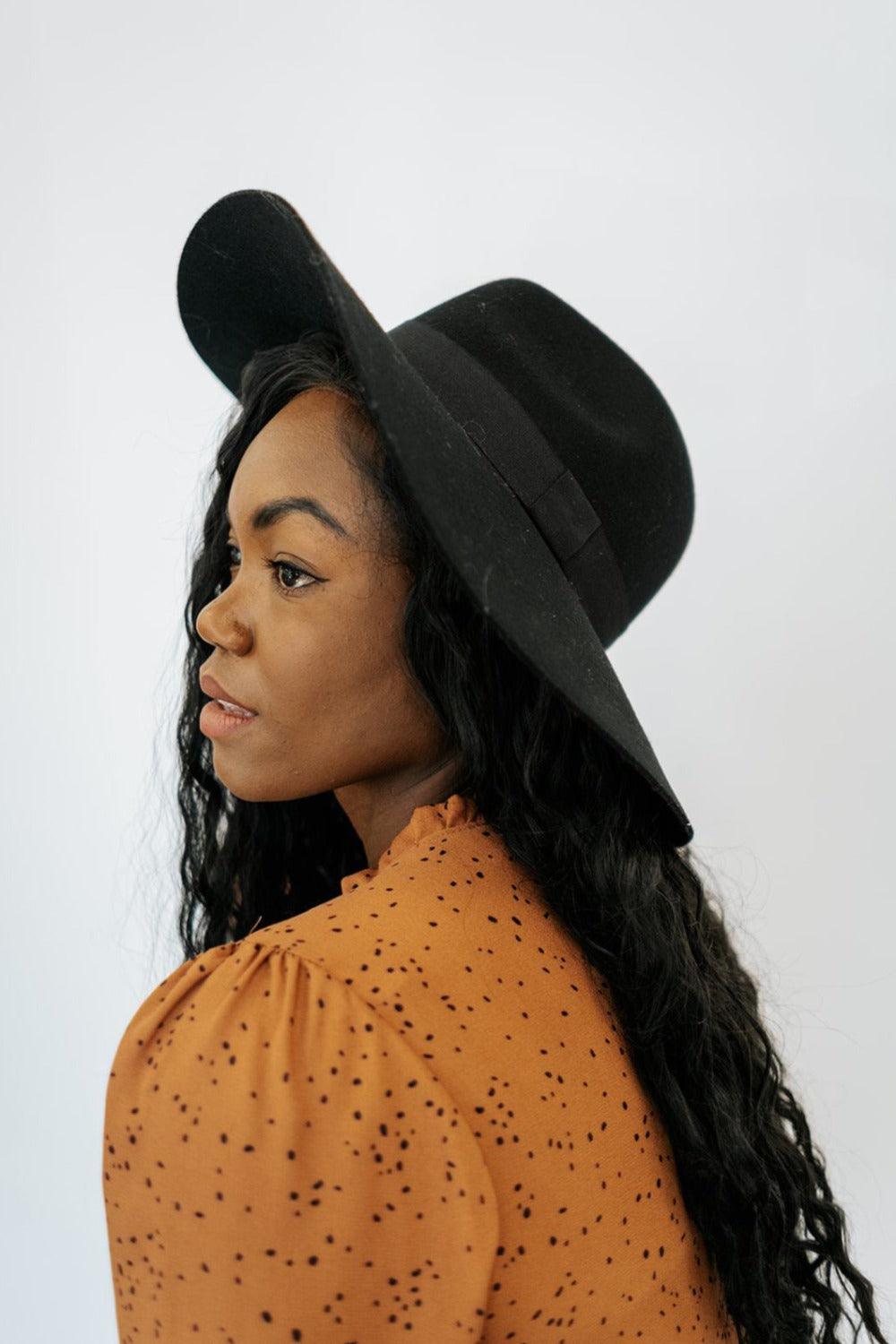 Sienna Floppy Wool Hat - Final Sale