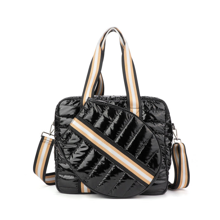 The Brooke | Tennis Puffer Duffel Sport Bag | 6 Colors