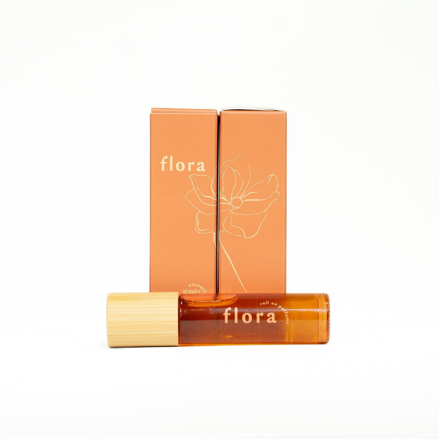 roll on perfume - FLORA - 100% essential oil blend