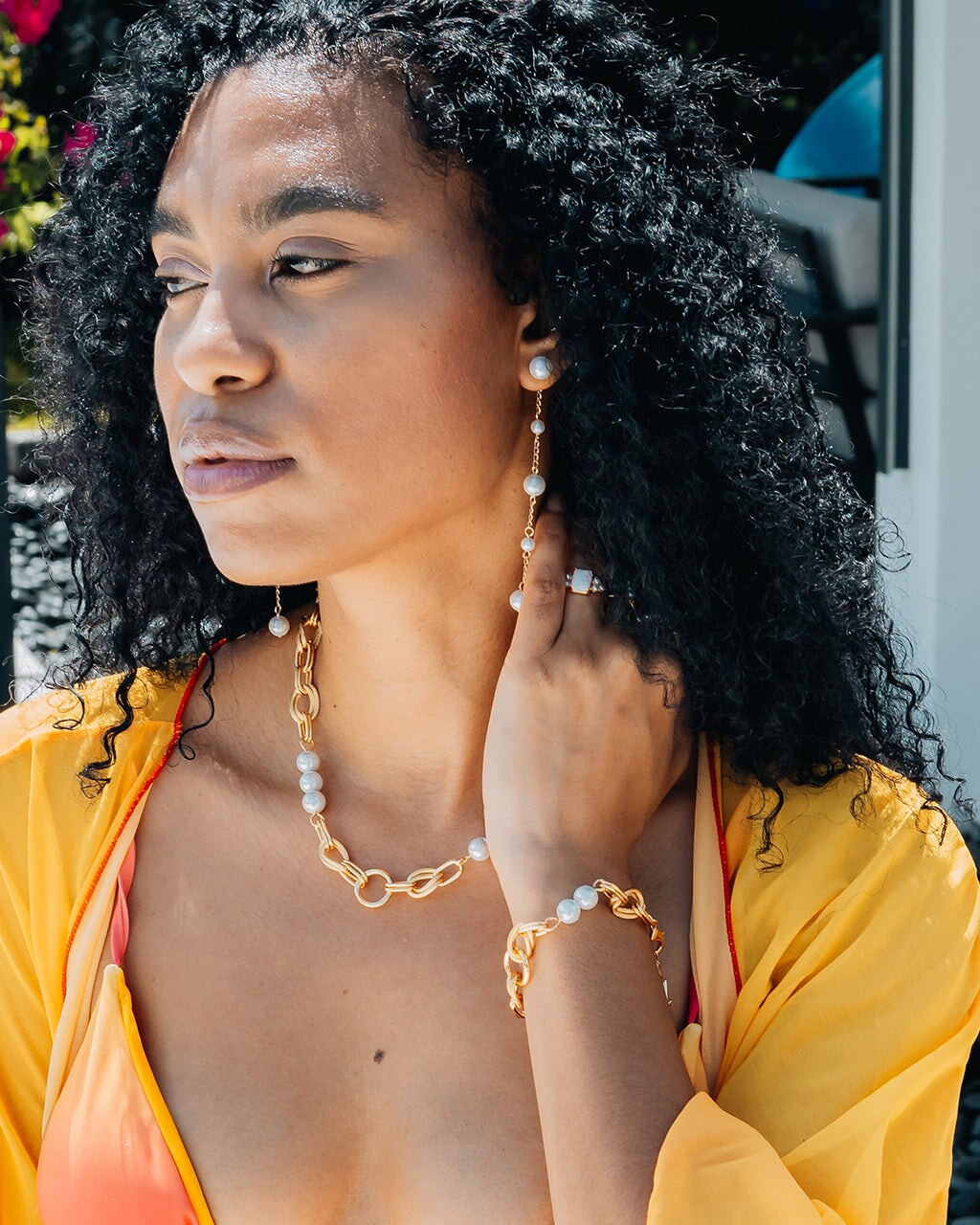 Lana Pearl & Opal Ring