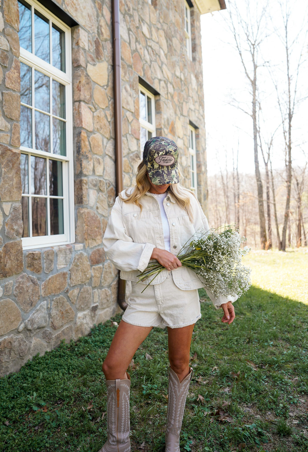 Take me to Texas - Camo Vintage Trucker Hat