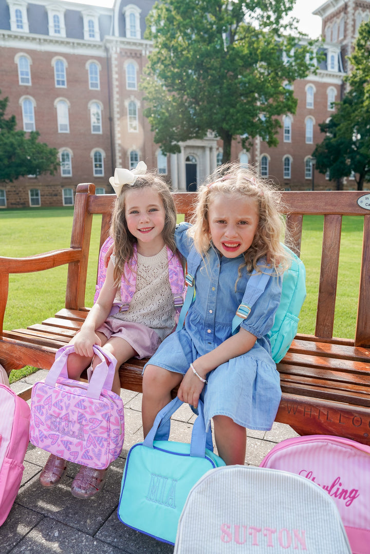 Lilac Hearts Backpack