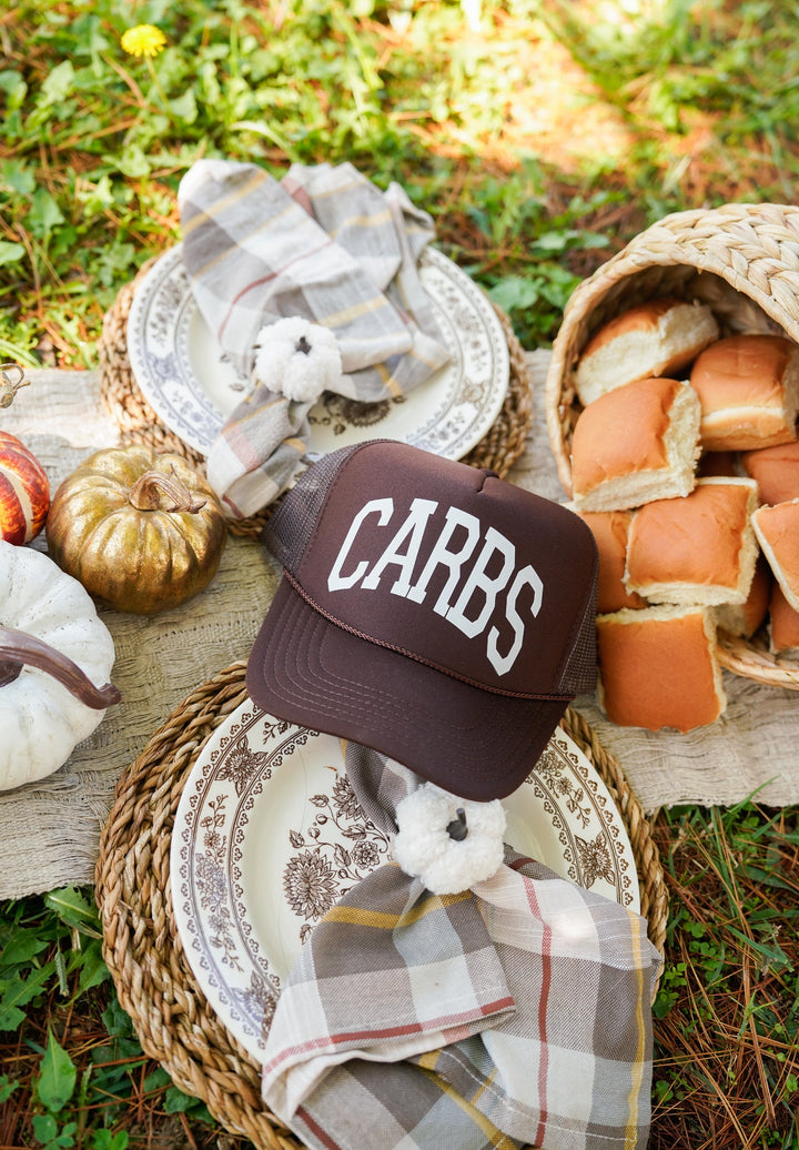 Carbs - Brown Foam Trucker Hat