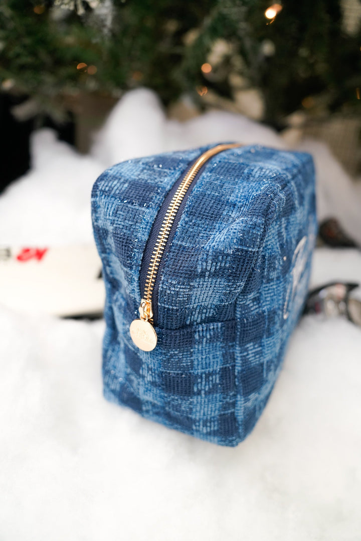 Apres Ski Social Club - Navy Plaid XL Bag