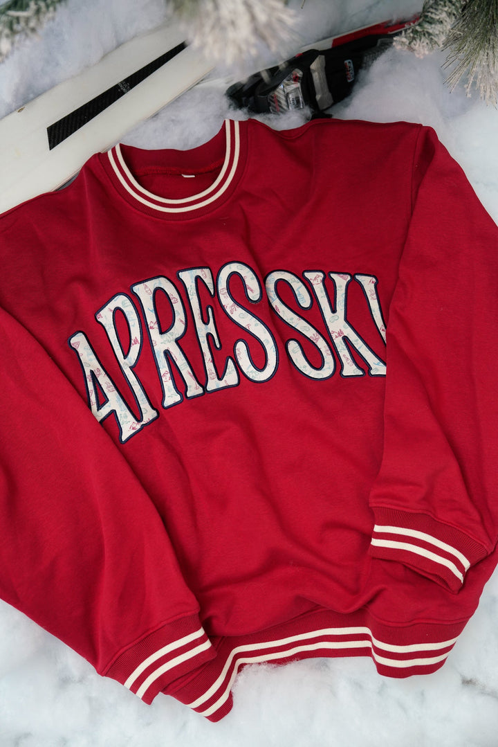 Apres Ski - Maroon Vintage Crewneck Sweatshirt