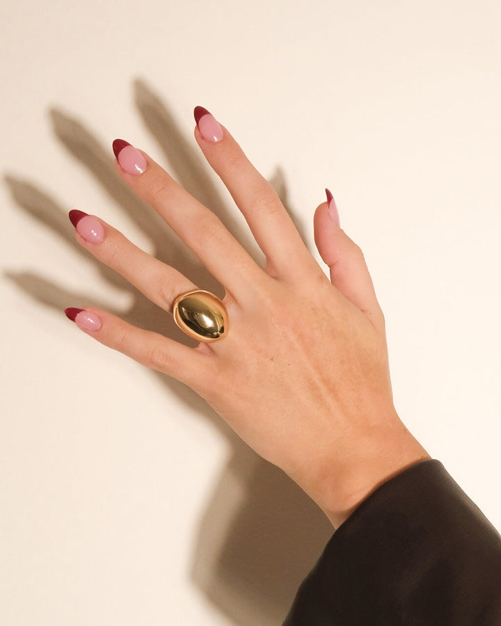 Solara Polished Dome Statement Ring