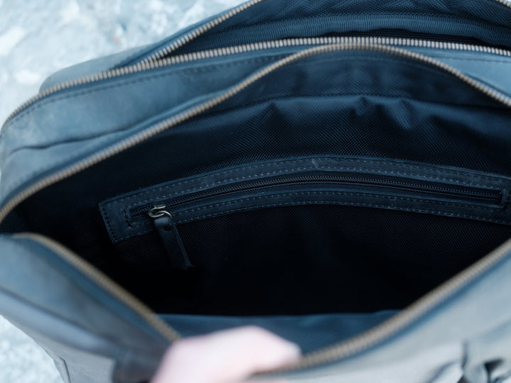 Waxed Canvas Pilot Bag