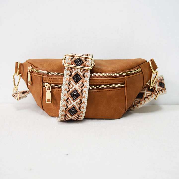 The Soho | Dual Zipper Sling Bag