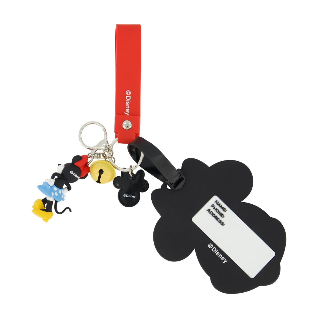 Disney Minnie Mouse Luggage Tag & Lanyard Set