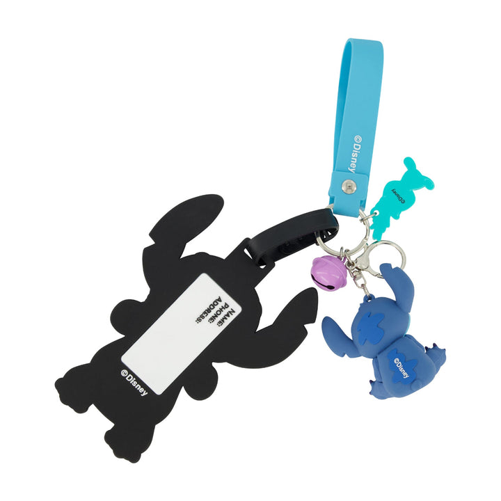 Disney Stitch & Scrump Luggage Tag & Lanyard Set