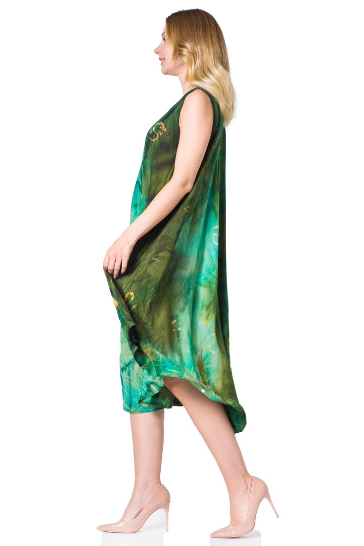 Sakkas Starlight Caftan Tank Dress / Cover Up